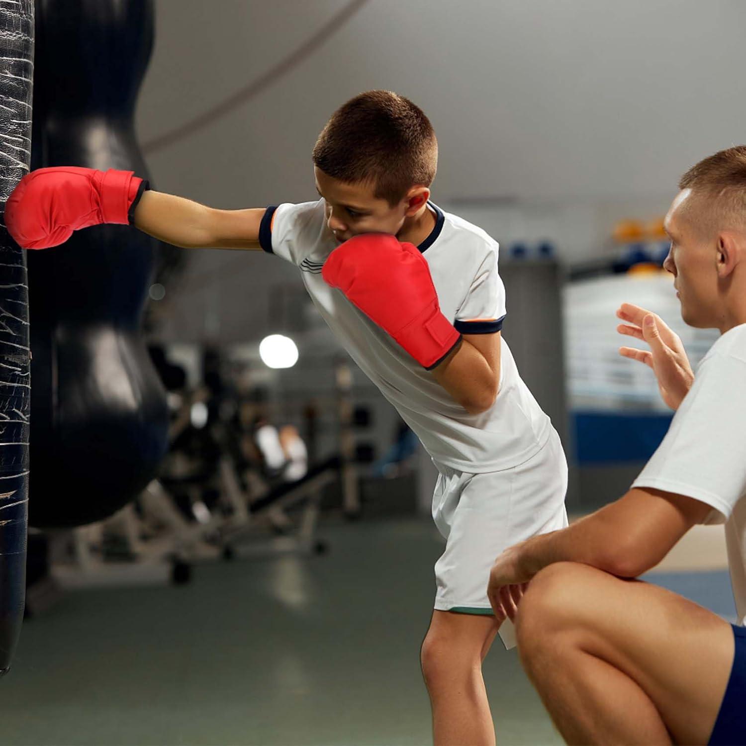 Guantes de Boxeo Micnaron 8oz-12oz para Niños y Jóvenes