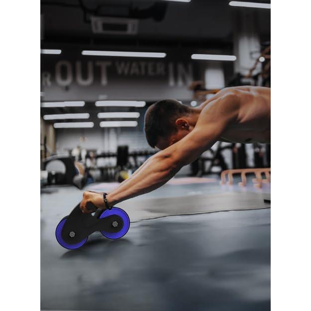 Rueda de Abdominales Movrock con Rebote Automático y Almohadilla