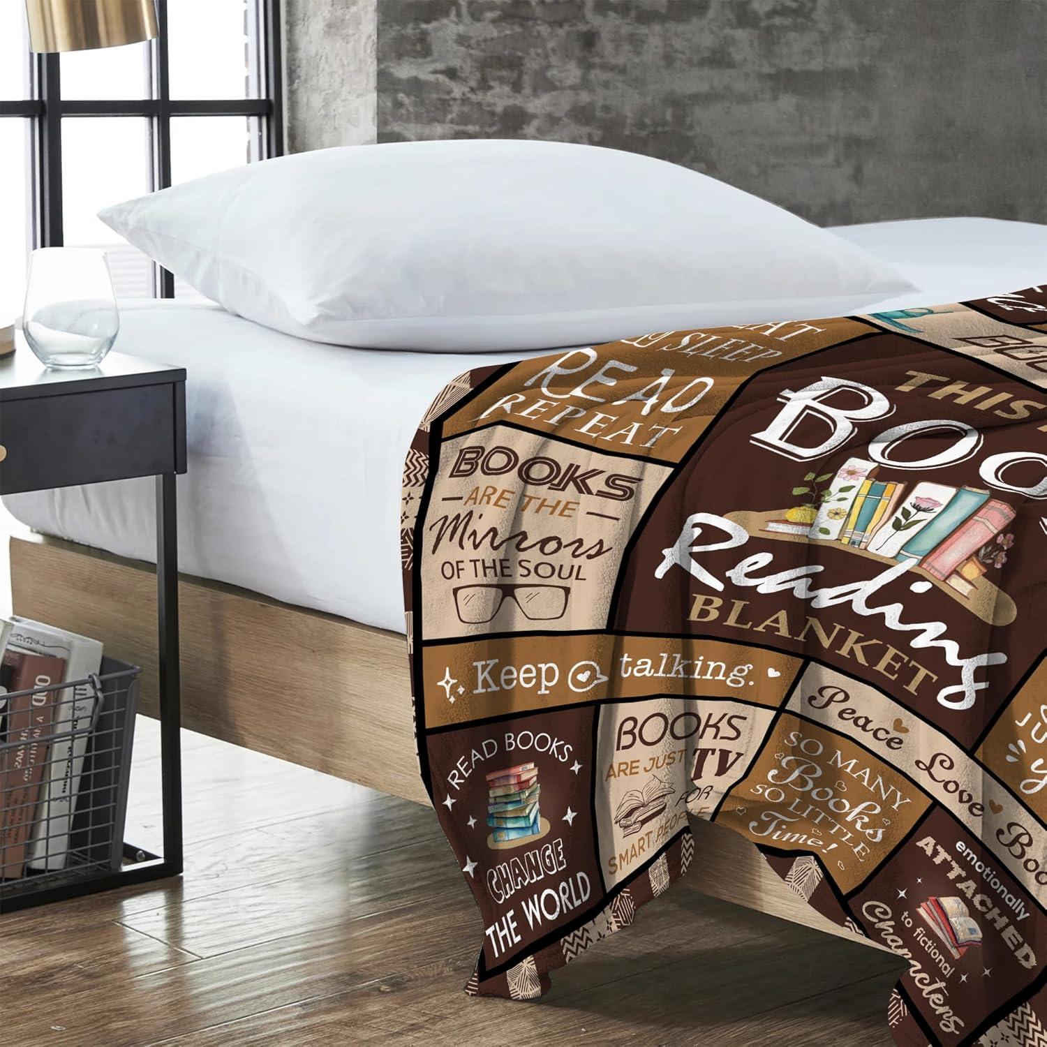 Manta para Amantes de los Libros Hcoviv 152x127cm - Regalo Literario