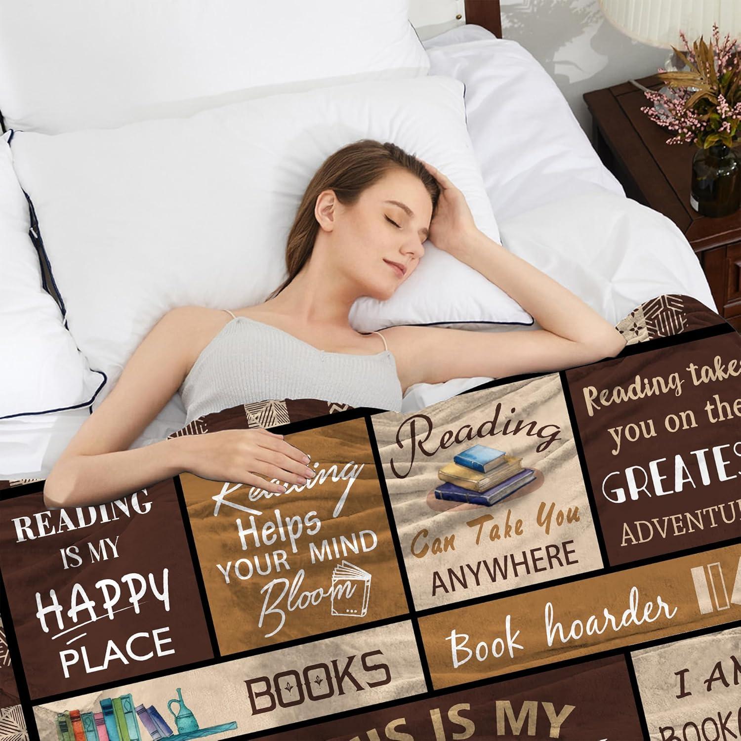 Manta para Amantes de los Libros Hcoviv 152x127cm - Regalo Literario