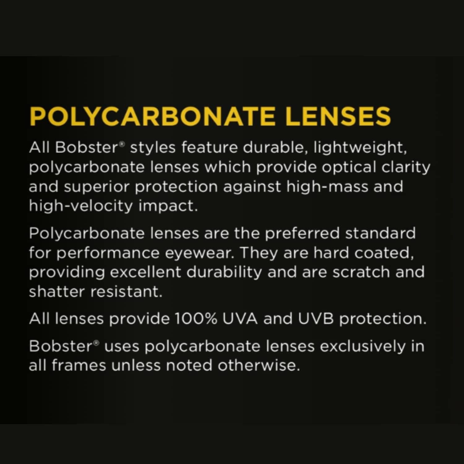 Gafas de Sol Bobster Enforcer Negro Mate con 3 Lentes