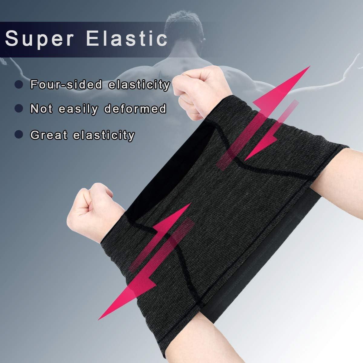 Bufanda Calentadora de Cuello Snoods Cachemira Negra Unisex