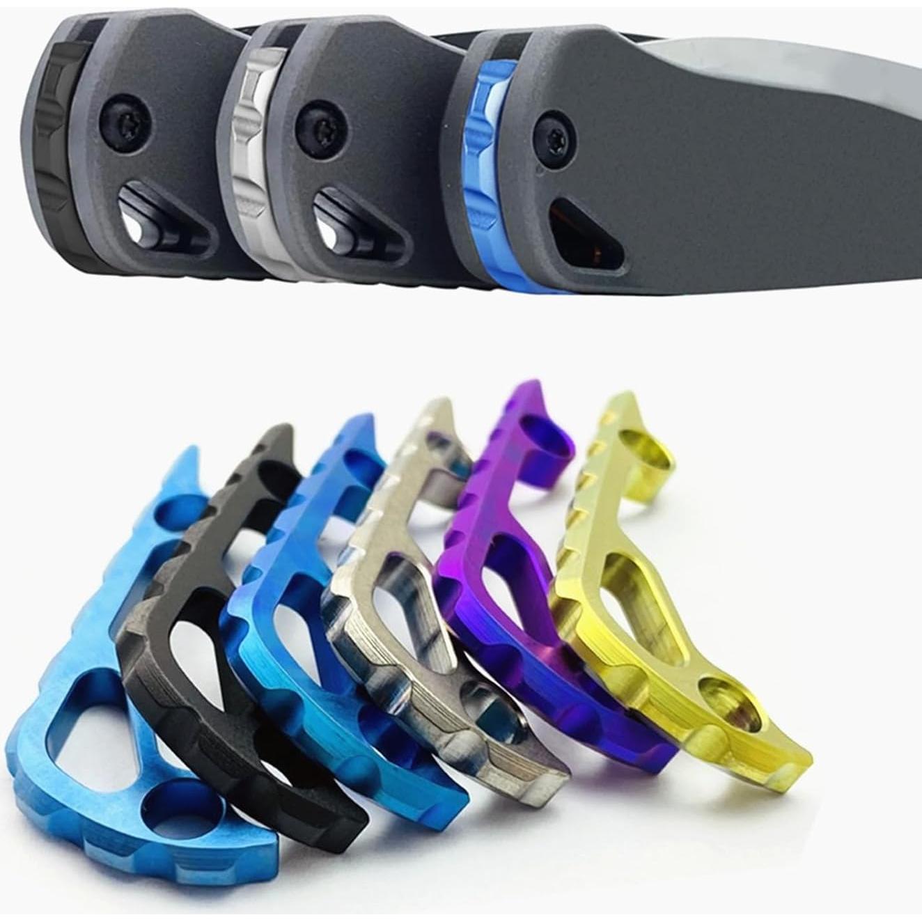 Espaciador de Titanio Azul para Cuchillo Benchmade Bugout 535