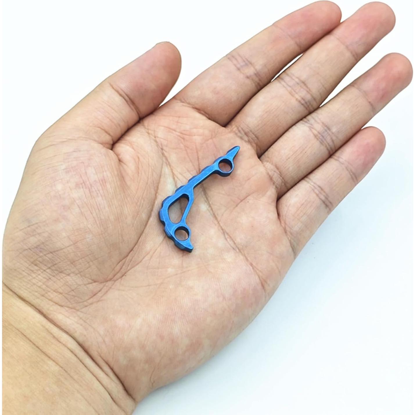 Espaciador de Titanio Azul para Cuchillo Benchmade Bugout 535