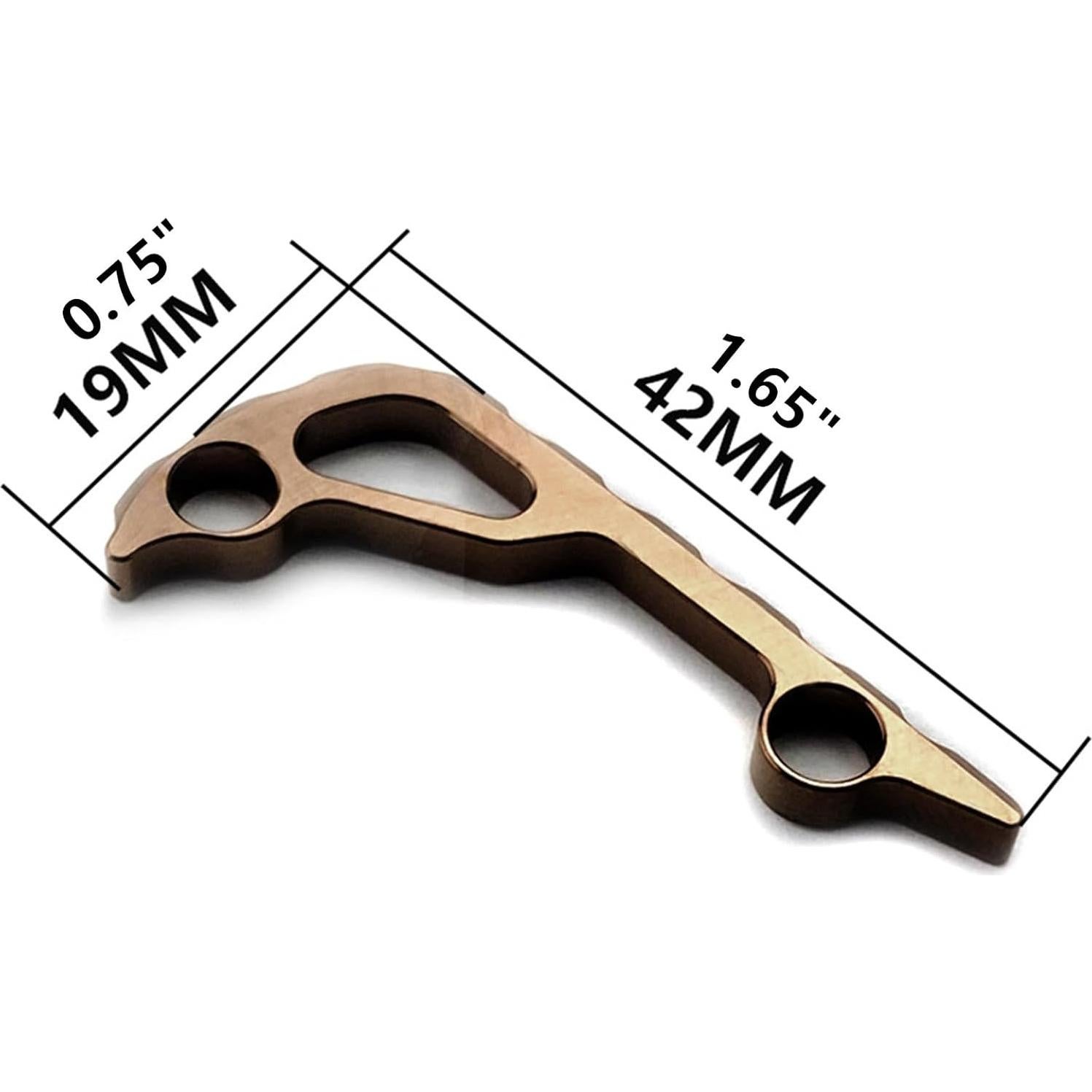 Espaciador de Titanio Azul para Cuchillo Benchmade Bugout 535