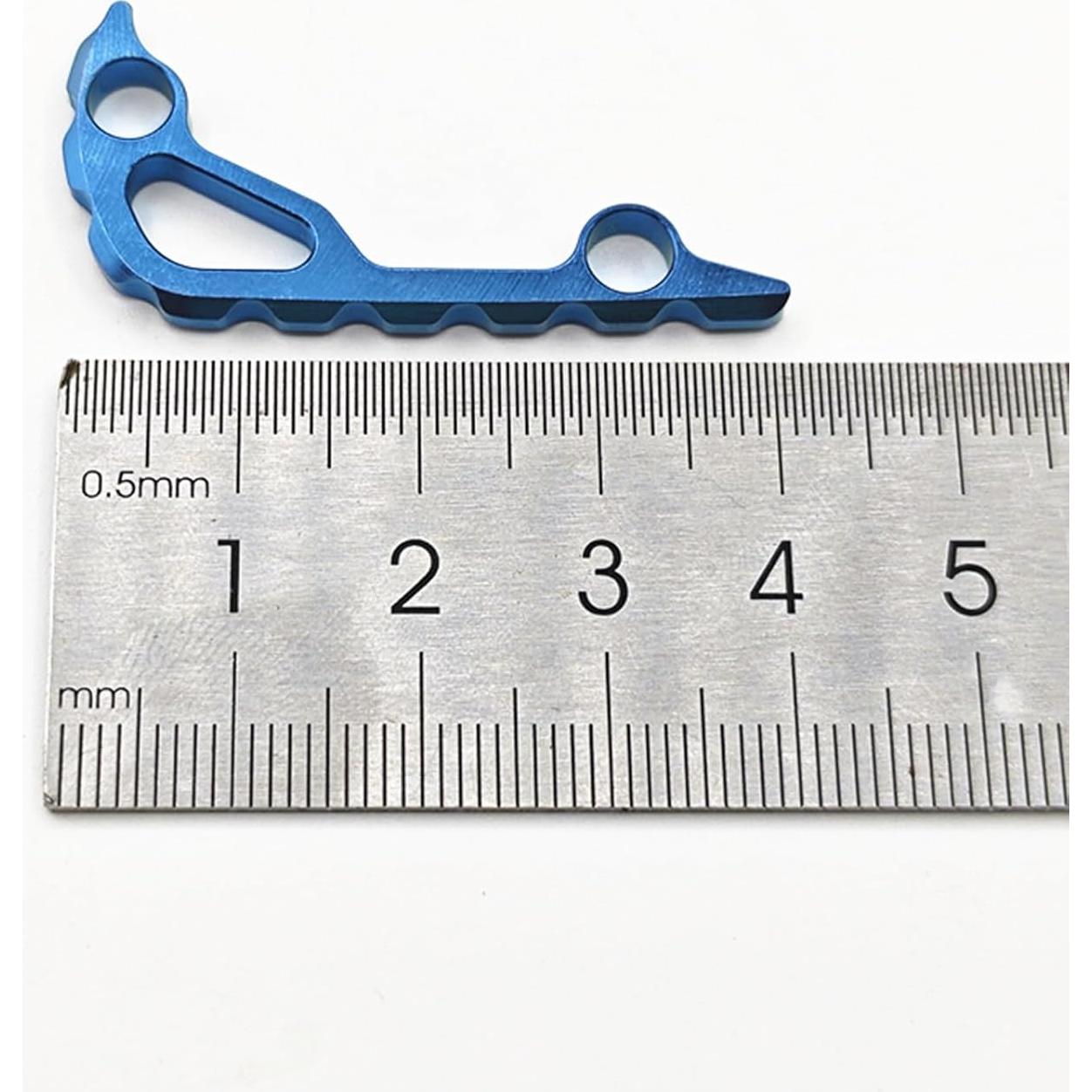 Espaciador de Titanio Azul para Cuchillo Benchmade Bugout 535