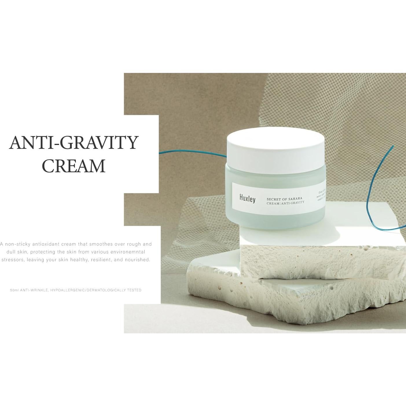 Crema Anti-Gravedad Huxley Secreto del Sahara 50 ml