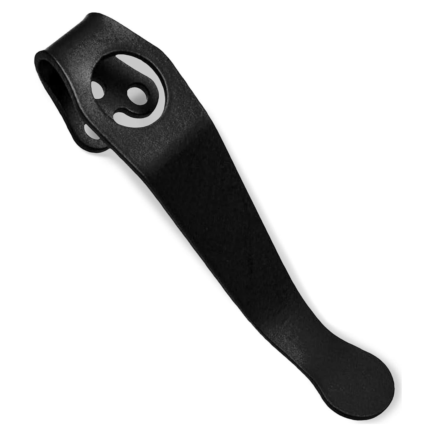Clip de bolsillo Reluen para Spyderco C81 C10 C11 - Titanio 55x12mm