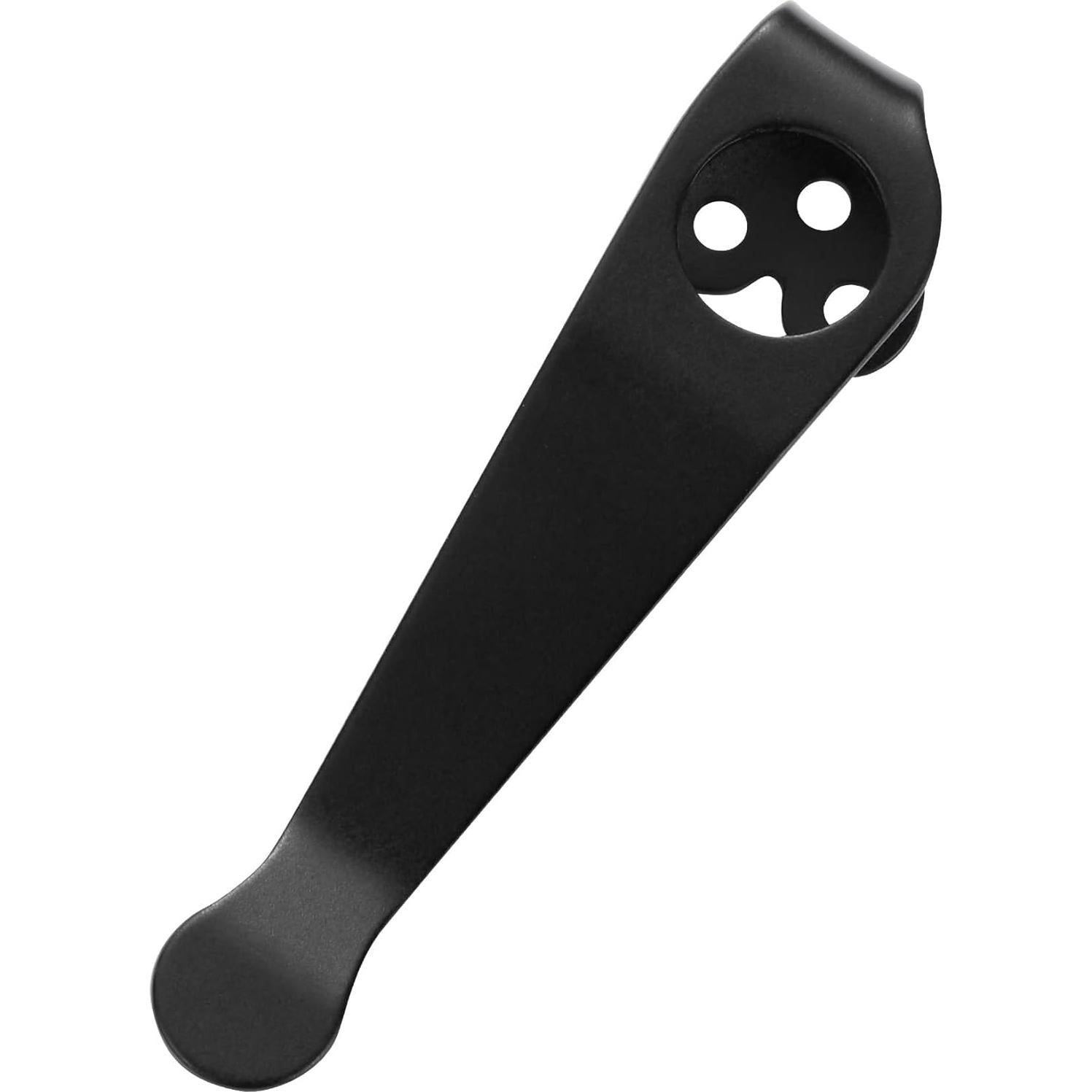 Clip de bolsillo de titanio Qtcial para cuchillos Spyderco Para 3 y Smock