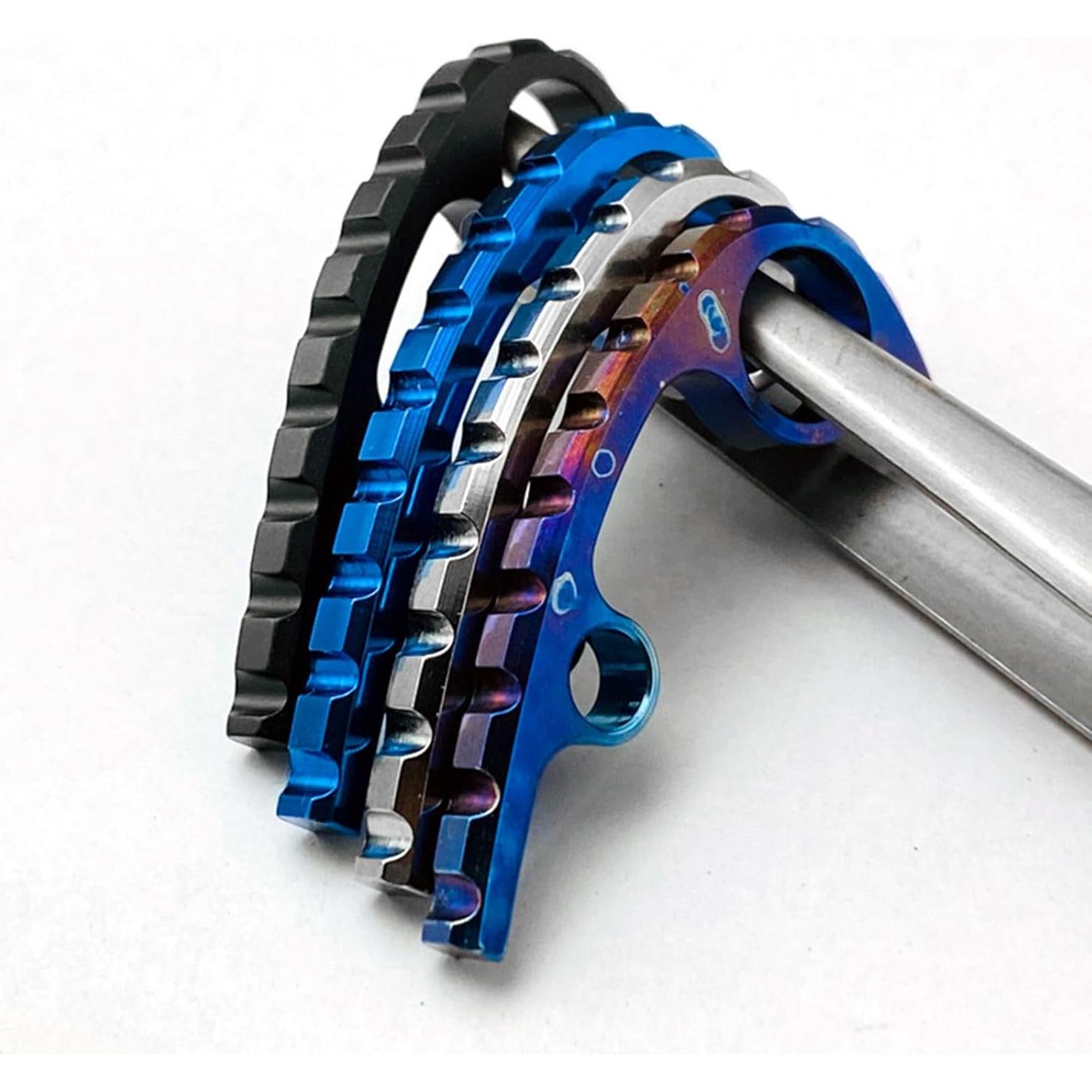 Espaciador de Titanio Oro para Cuchillo Spyderco Para3 - Ligero