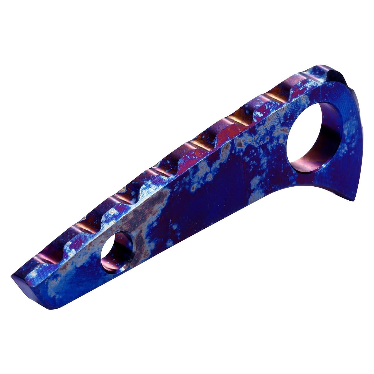 Separador de Espalda Qtcial para Spyderco Paramilitary 2 Arcoíris