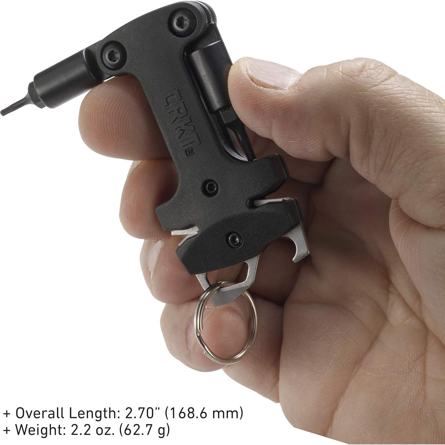 Herramienta de Mantenimiento de Cuchillos CRKT 9704 - Afilador, Torx T6/T8