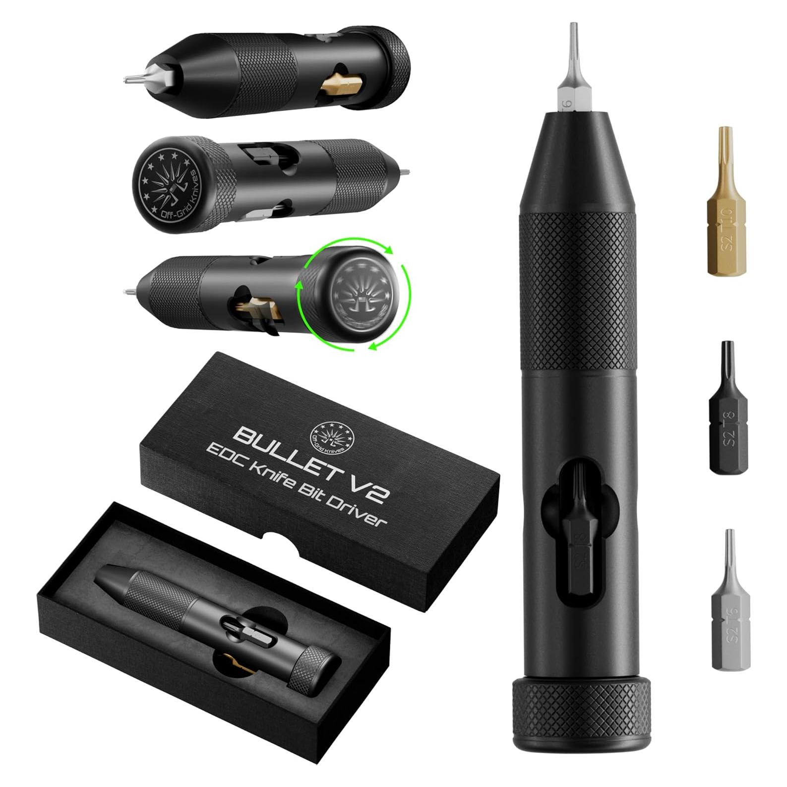 Controlador de Bits Torx Off-Grid BULLET V2 - Aluminio