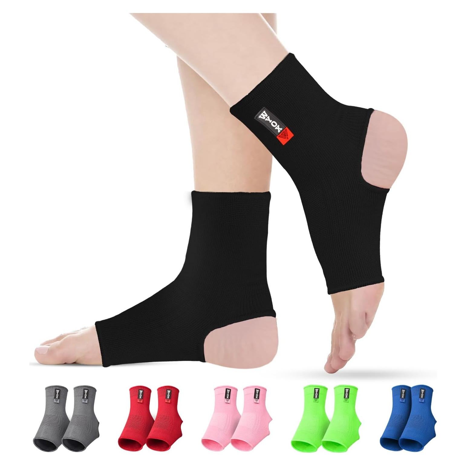 Faja de Compresión para Tobillo WYOX - Soporte Unisex Negro