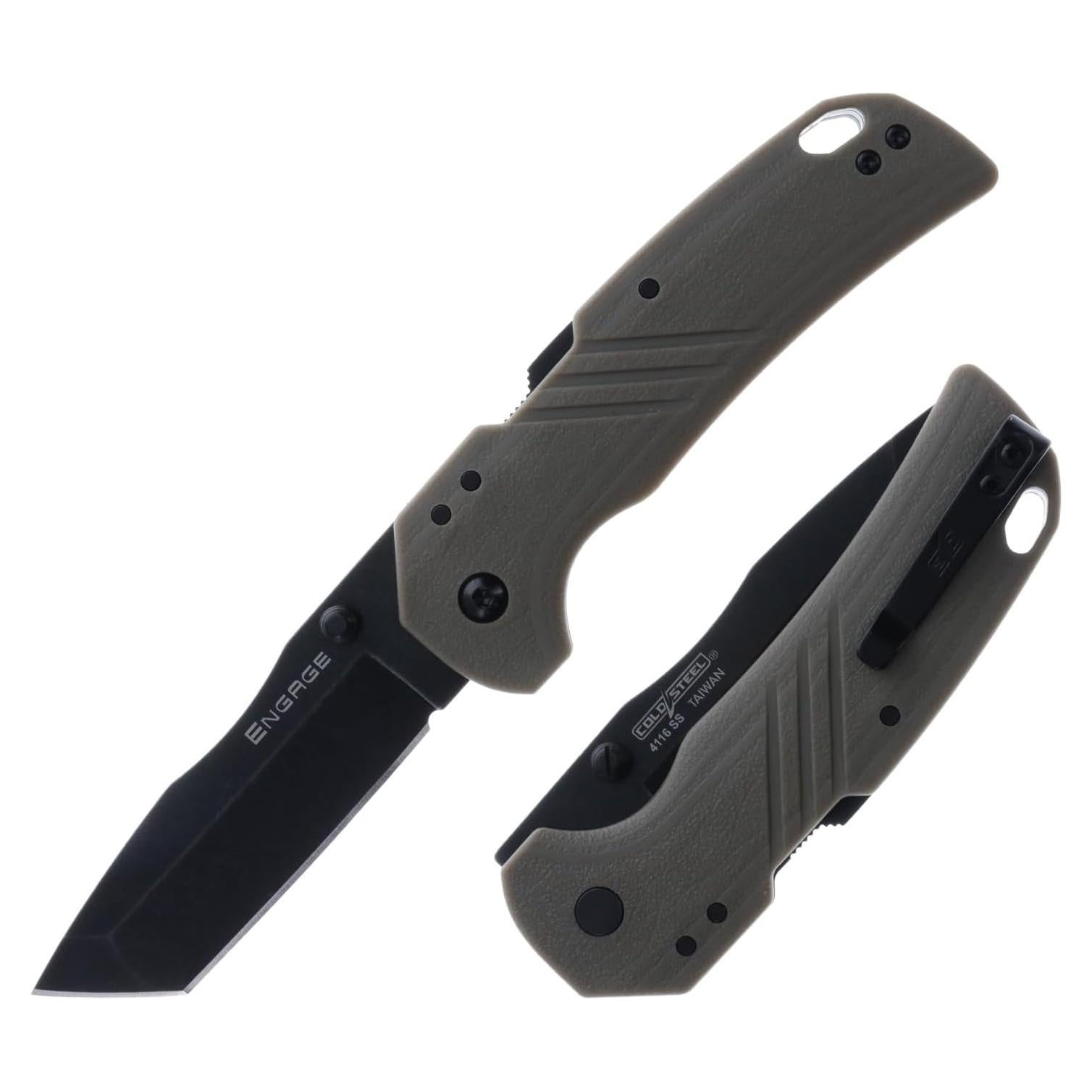 Cuchillo Plegable Cold Steel Engage 3" 4116SS Punta Tanto