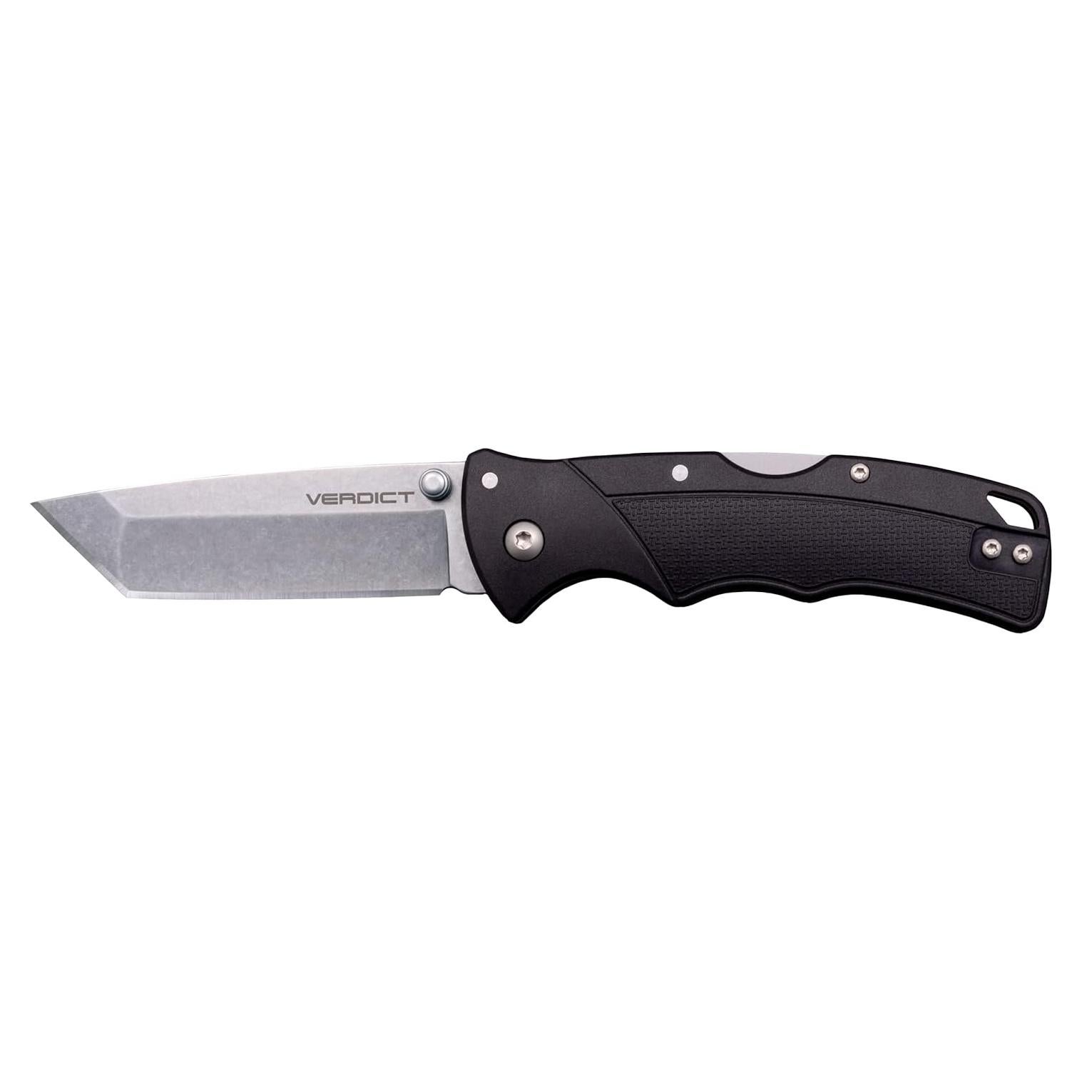 Cuchillo Cold Steel Verdict 7.62cm Hoja Tanto GFN Negro