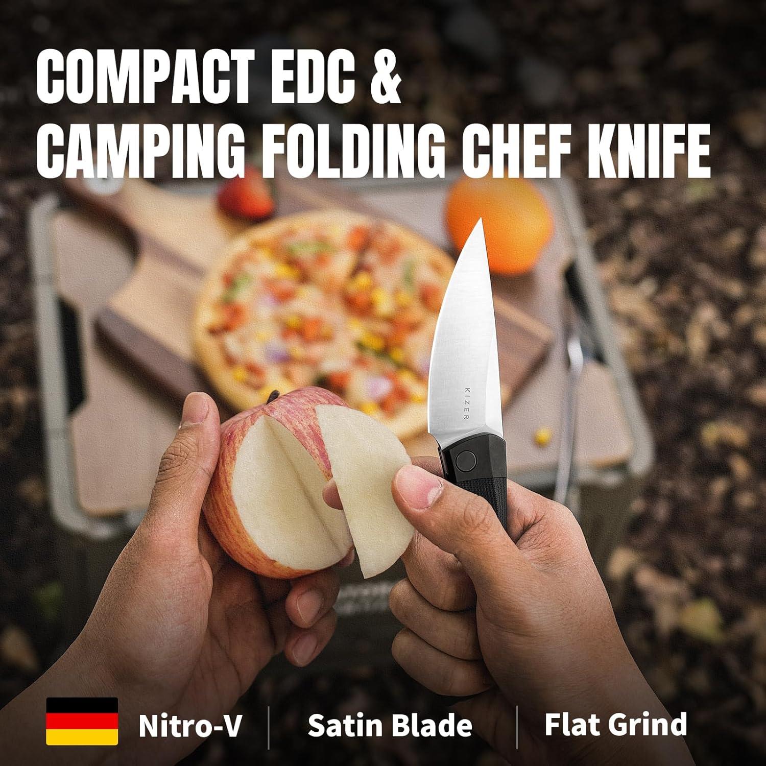 Cuchillo Plegable Kizer Mini Momo EDC 18.67 cm Nitro V