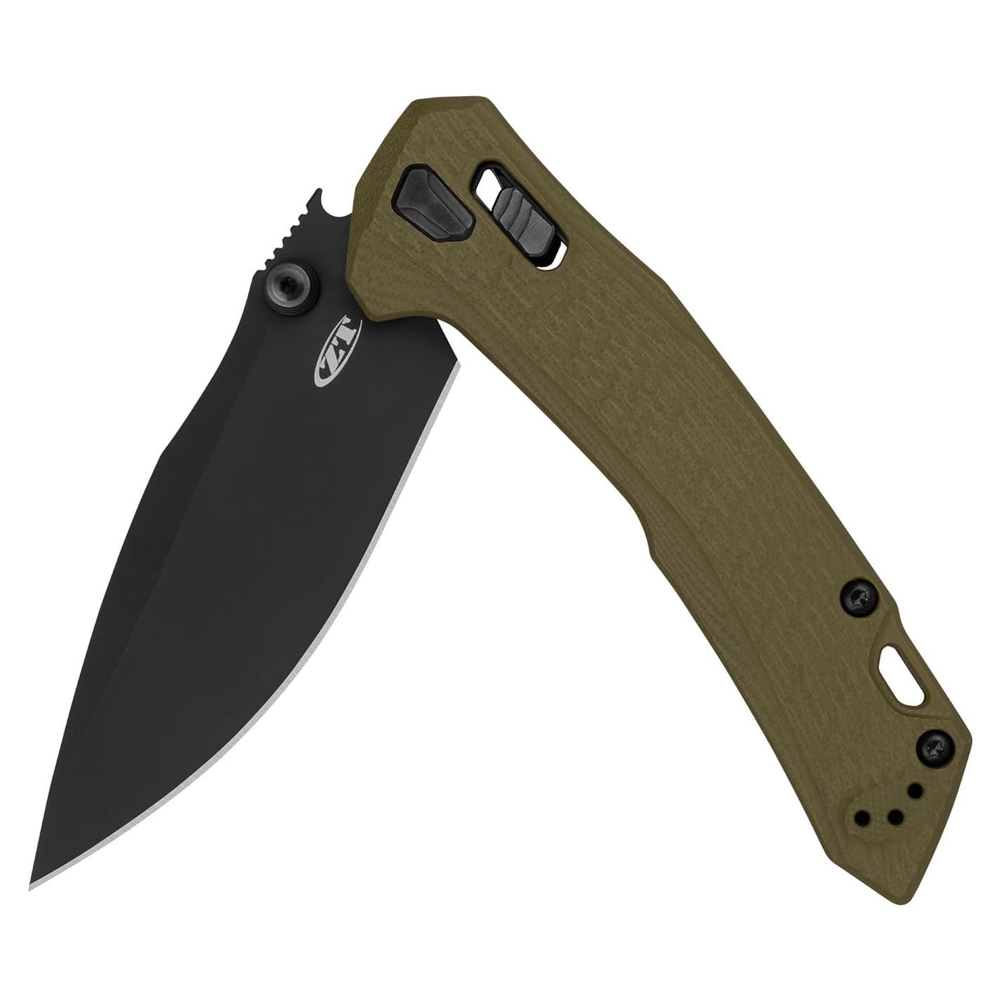 Cuchillo Plegable Tolerancia Cero 0203, Acero CPM M4, Mango G10