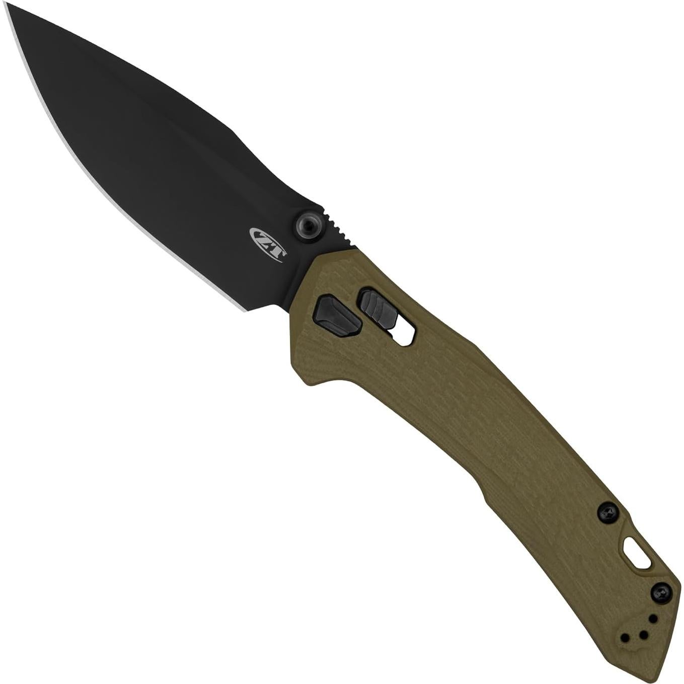 Cuchillo Plegable Tolerancia Cero 0203, Acero CPM M4, Mango G10