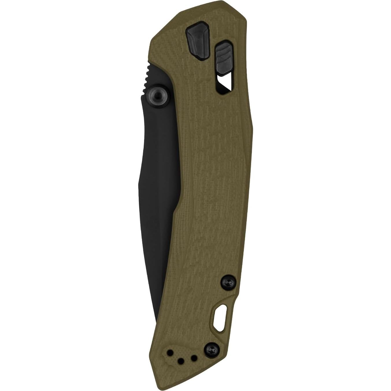 Cuchillo Plegable Tolerancia Cero 0203, Acero CPM M4, Mango G10