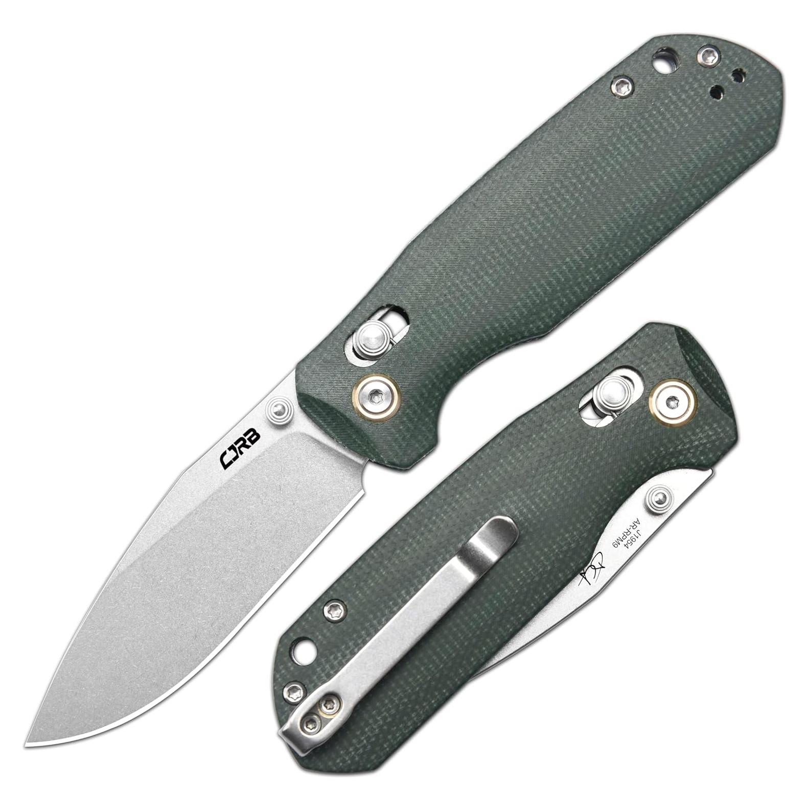Cuchillo Plegable CJRB Maximal Verde 7.49 cm Acero AR-RPM9