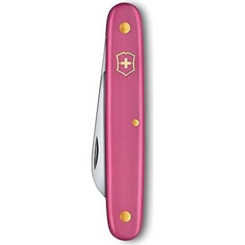 Cuchillo Floral Victorinox Rosa 5.5 cm Hoja Recta