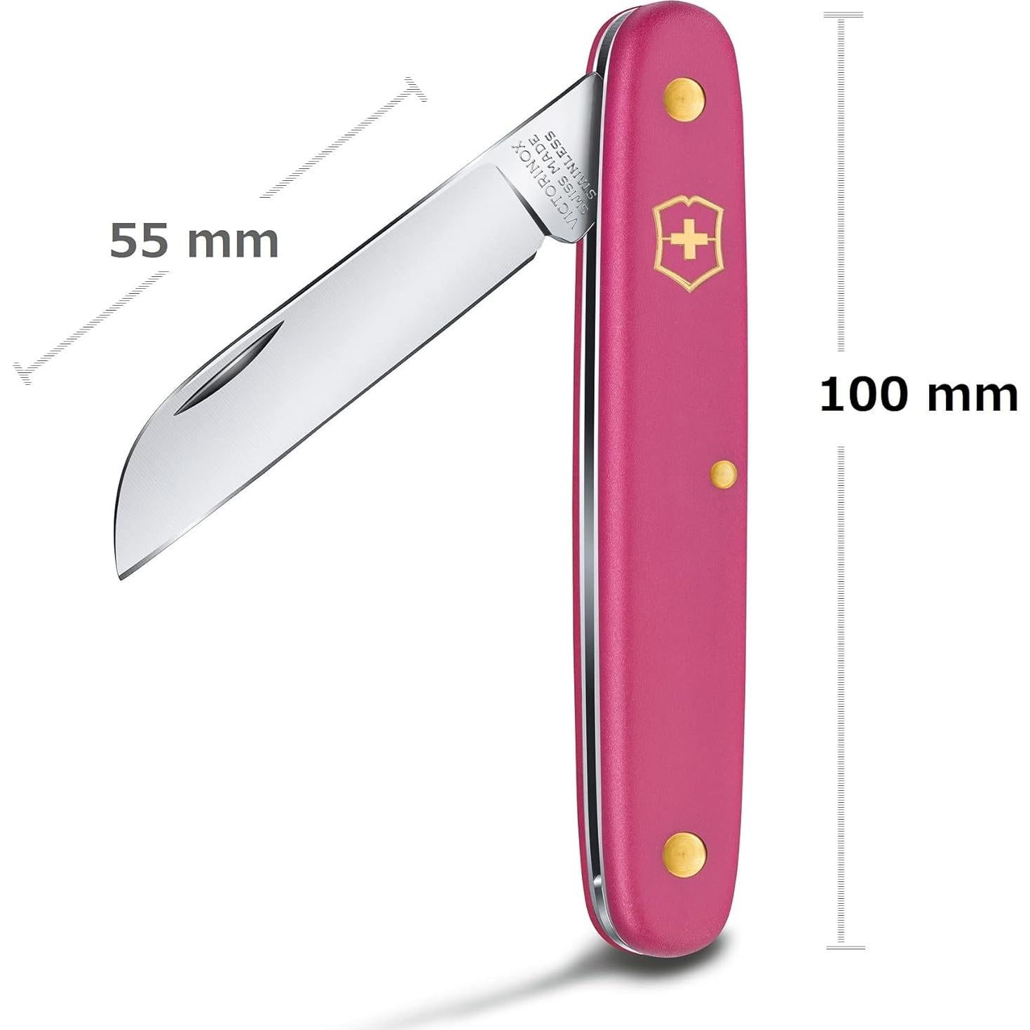 Cuchillo Floral Victorinox Rosa 5.5 cm Hoja Recta