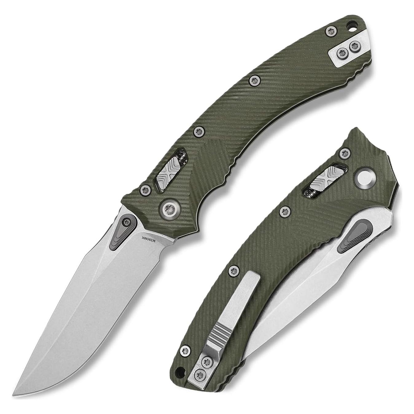 Cuchillo Plegable Genérico FlexRun-004 Acero M390 9.4 cm