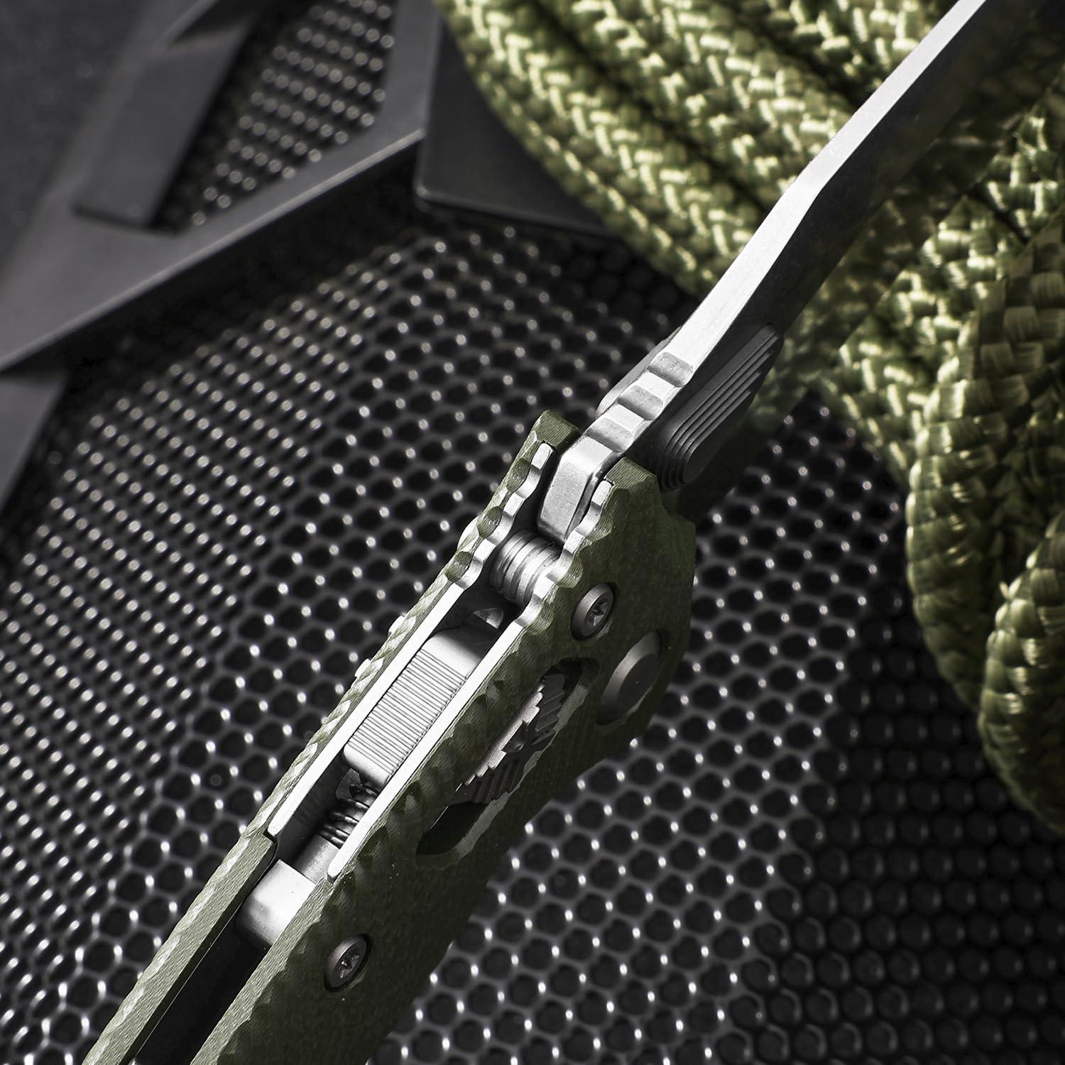 Cuchillo Plegable Genérico FlexRun-004 Acero M390 9.4 cm