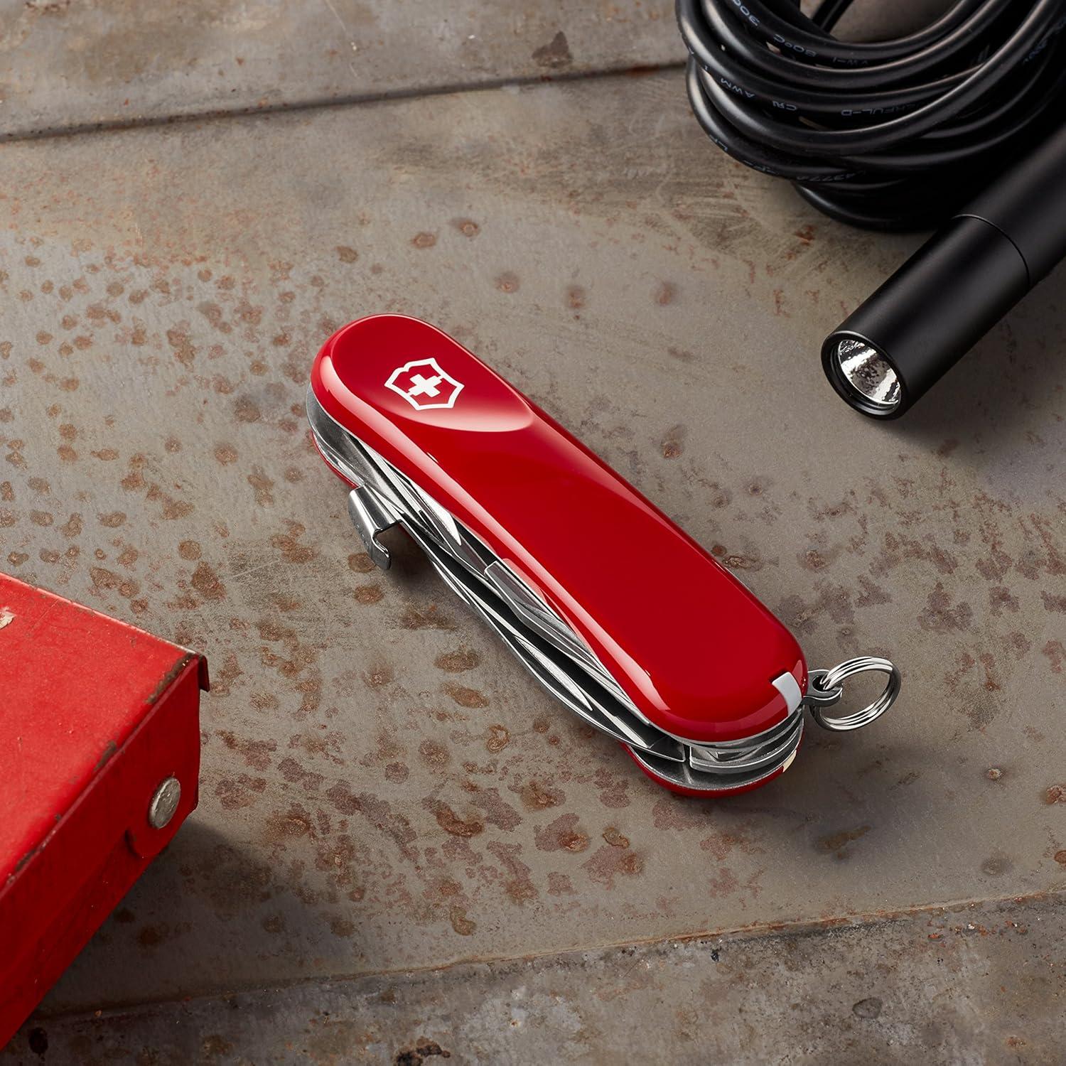 Cuchillo Suizo Victorinox Evolution S13 14 Funciones Rojo