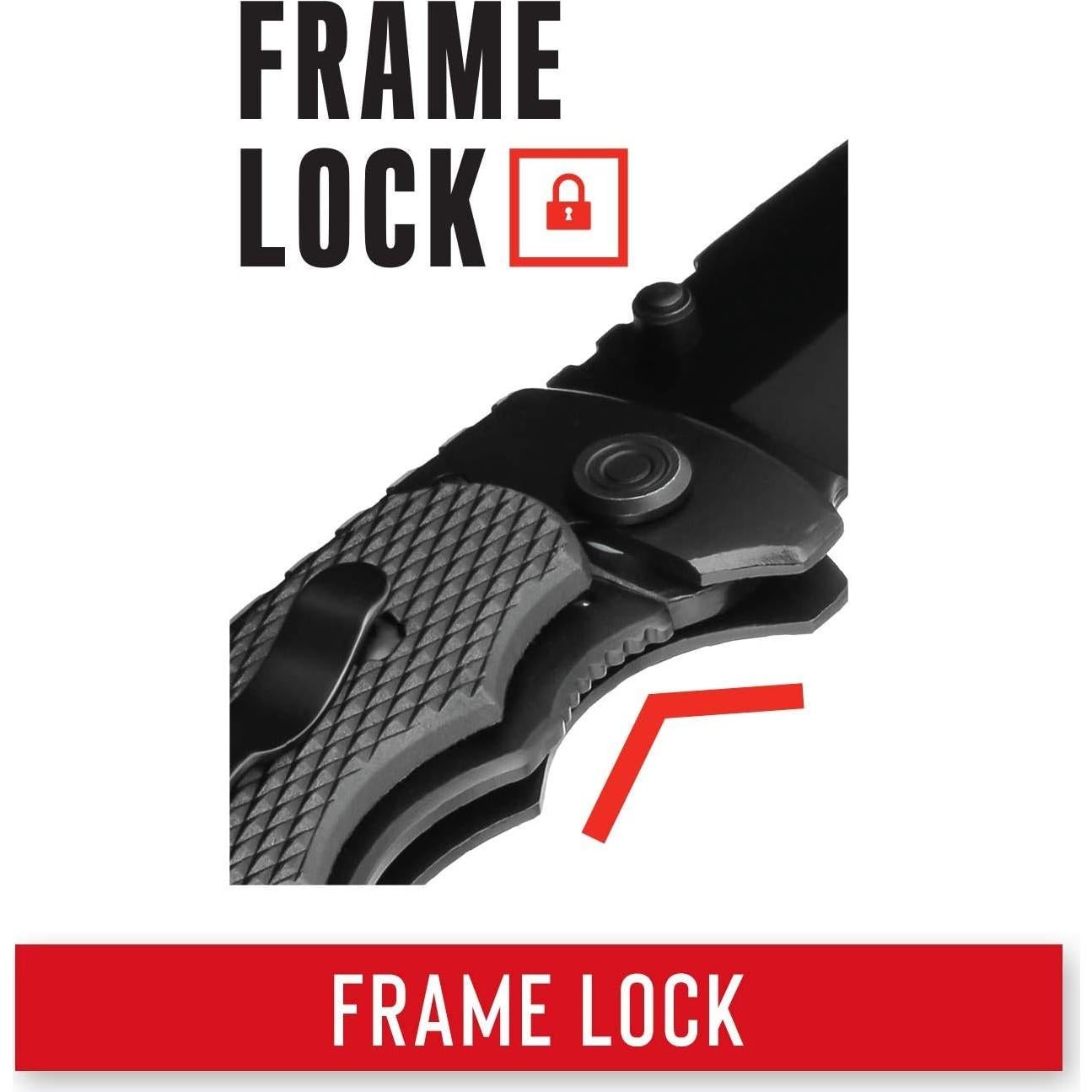 Cuchillo de bolsillo Coast FX200 5.08 cm acero inoxidable