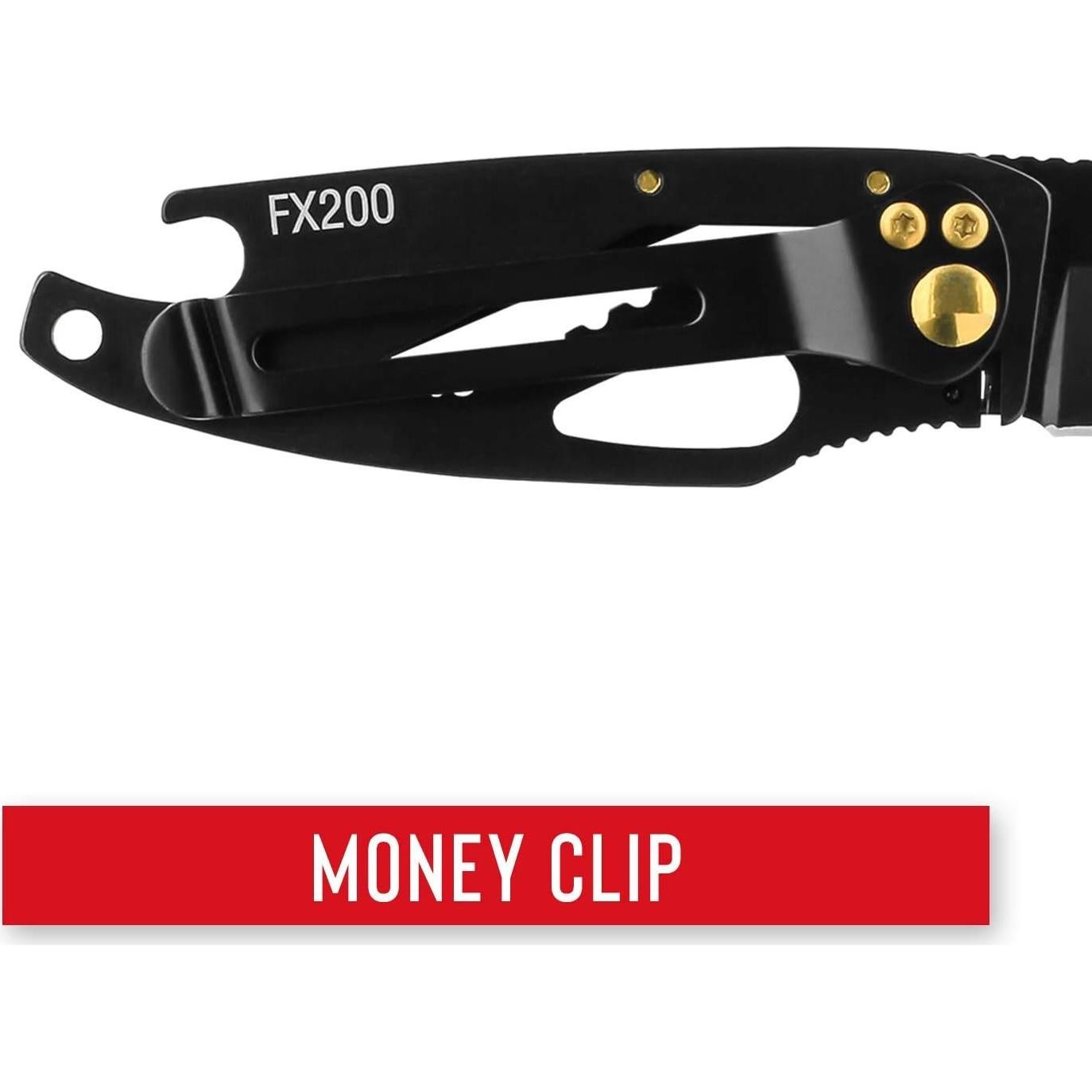 Cuchillo de bolsillo Coast FX200 5.08 cm acero inoxidable