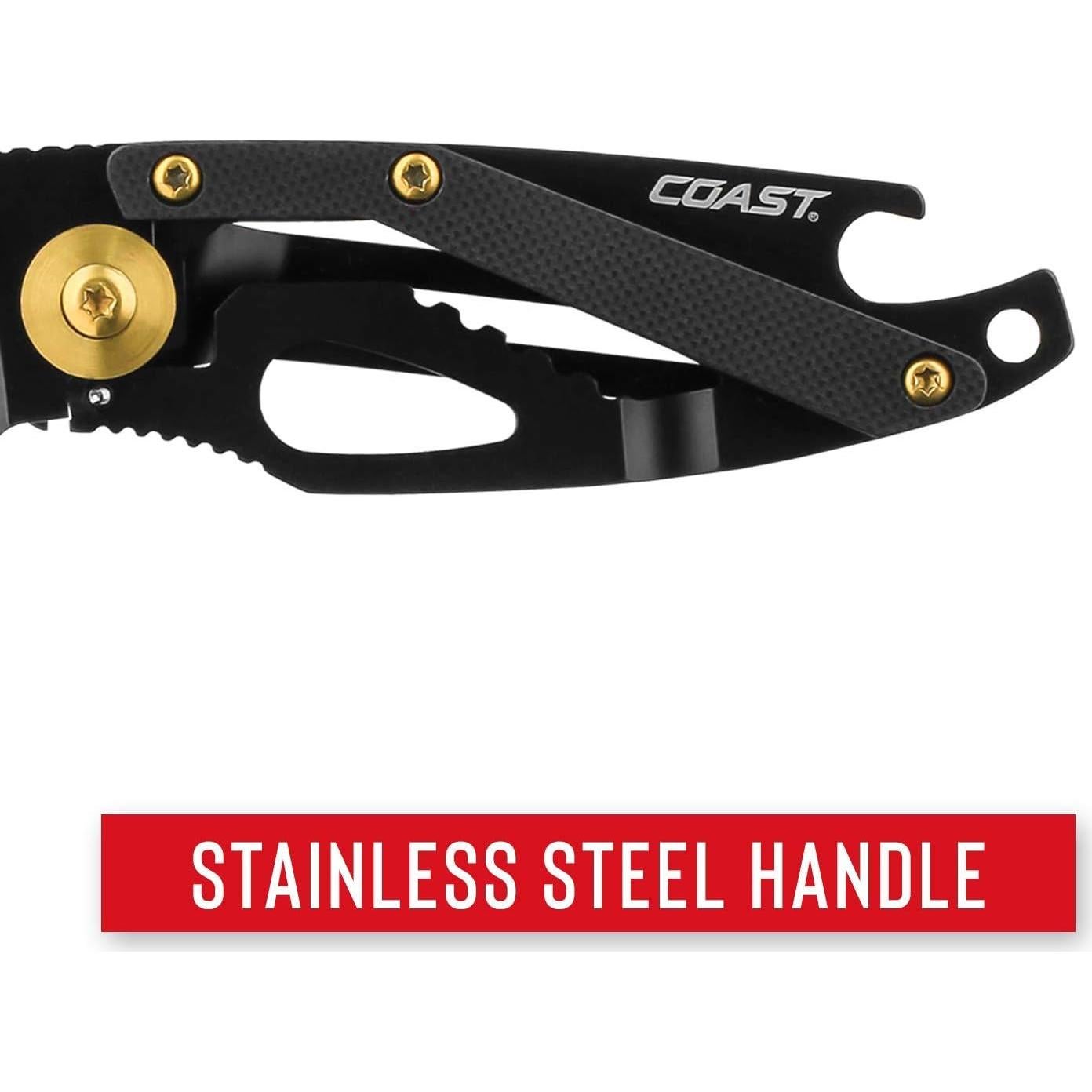 Cuchillo de bolsillo Coast FX200 5.08 cm acero inoxidable