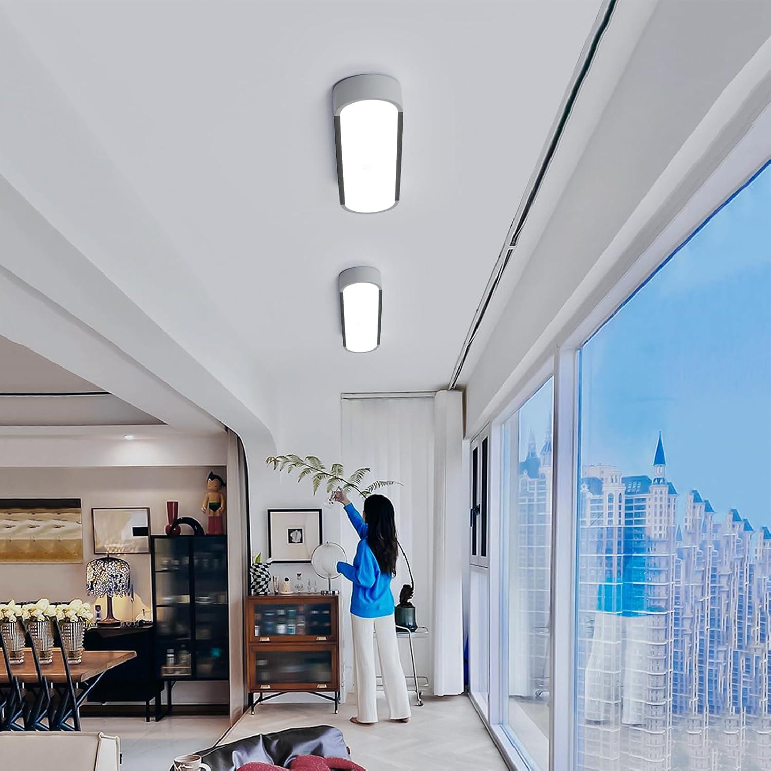 Luz de Techo LED Qcyuui 50cm 39W Protección Ocular