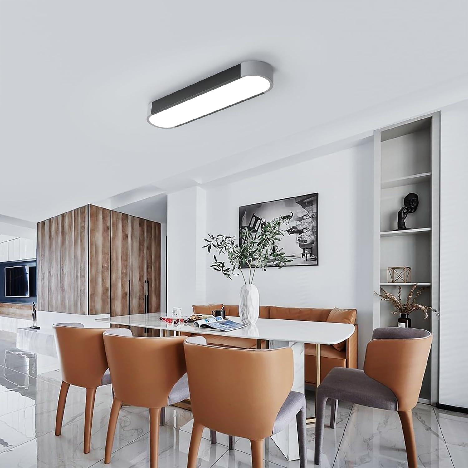 Luz de Techo LED Qcyuui 50cm 39W Protección Ocular