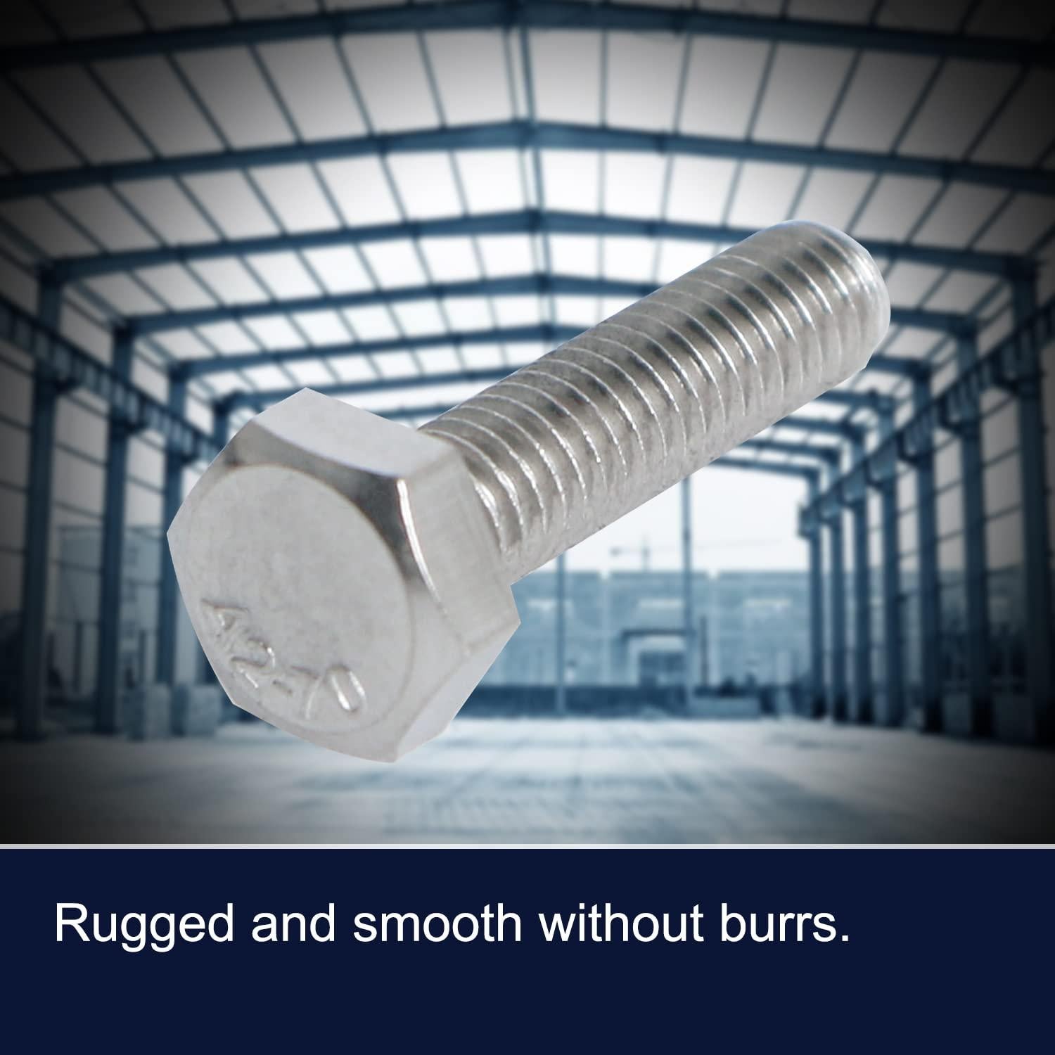 Tornillos Hexagonales Inversos M6 x 25mm Aopin Acero Inoxidable 4 Pcs