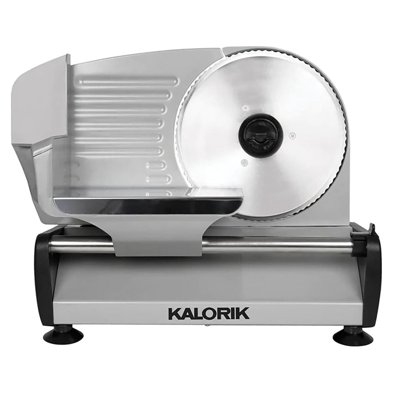 Cortadora Eléctrica de Alimentos Kalorik 200W Acero Inoxidable 19cm