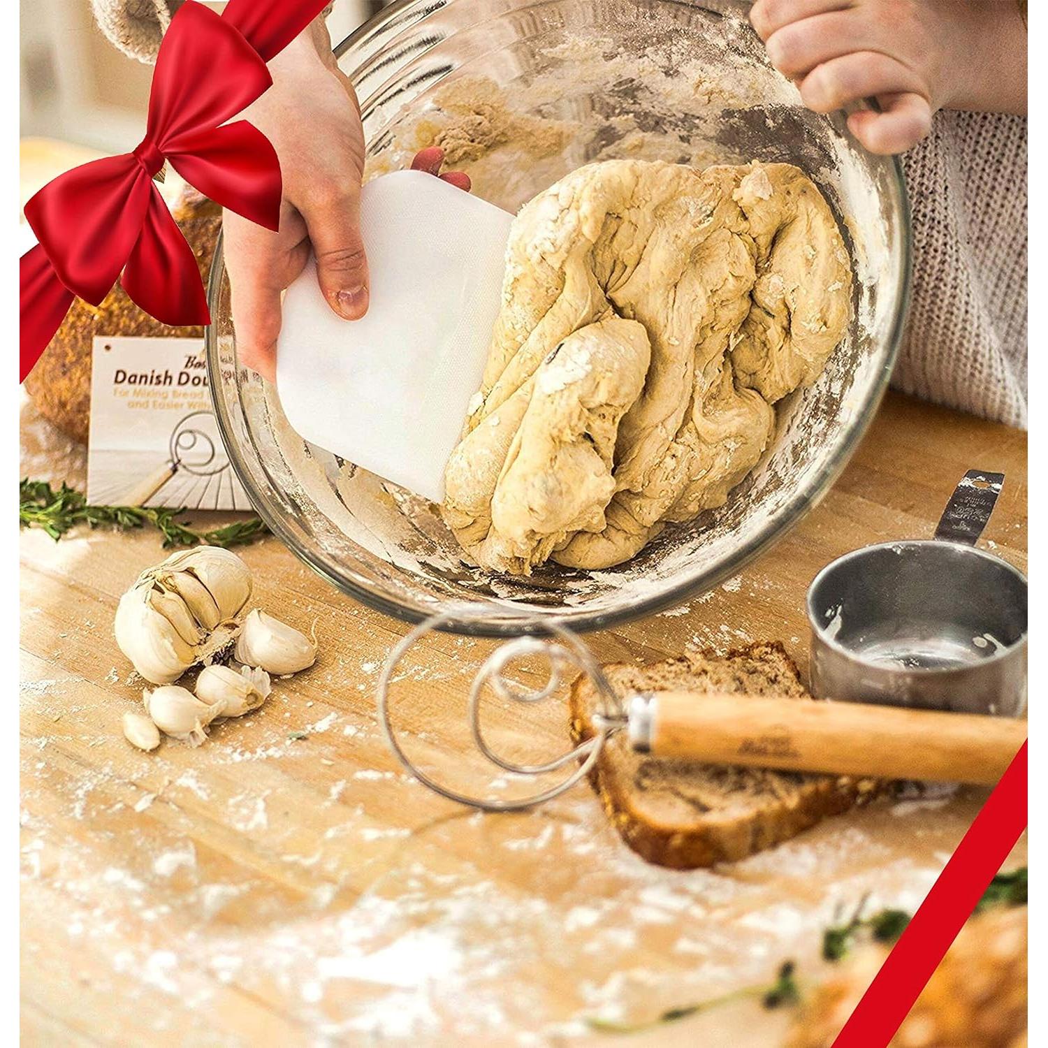 Batidor de Masa Danés Bread Bosses - Acero Inoxidable 37cm