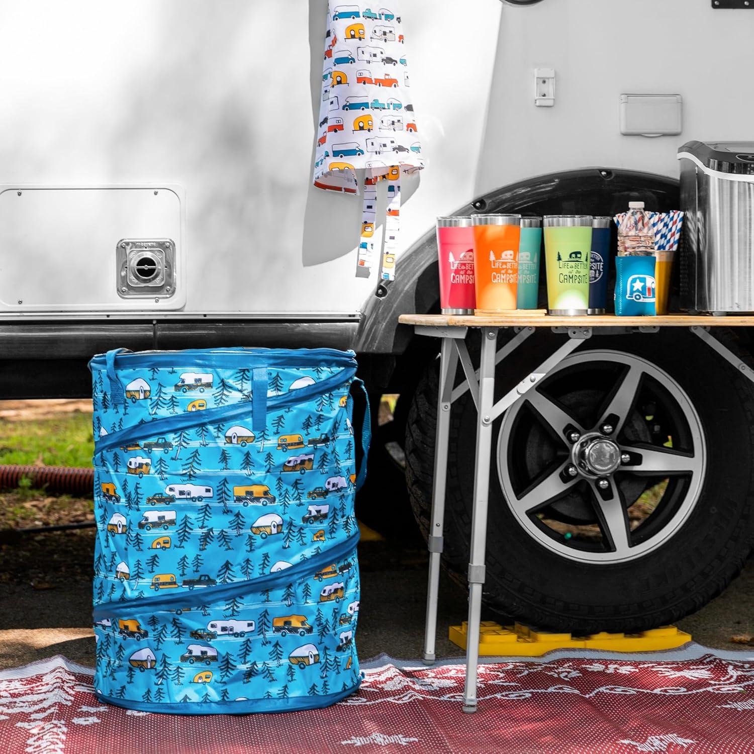 Taza Aislada Camco 20 oz Acero Inoxidable Rosa Coral