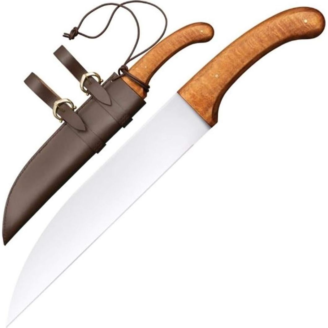Cuchillo Sax Cold Steel 28 cm con funda de cuero