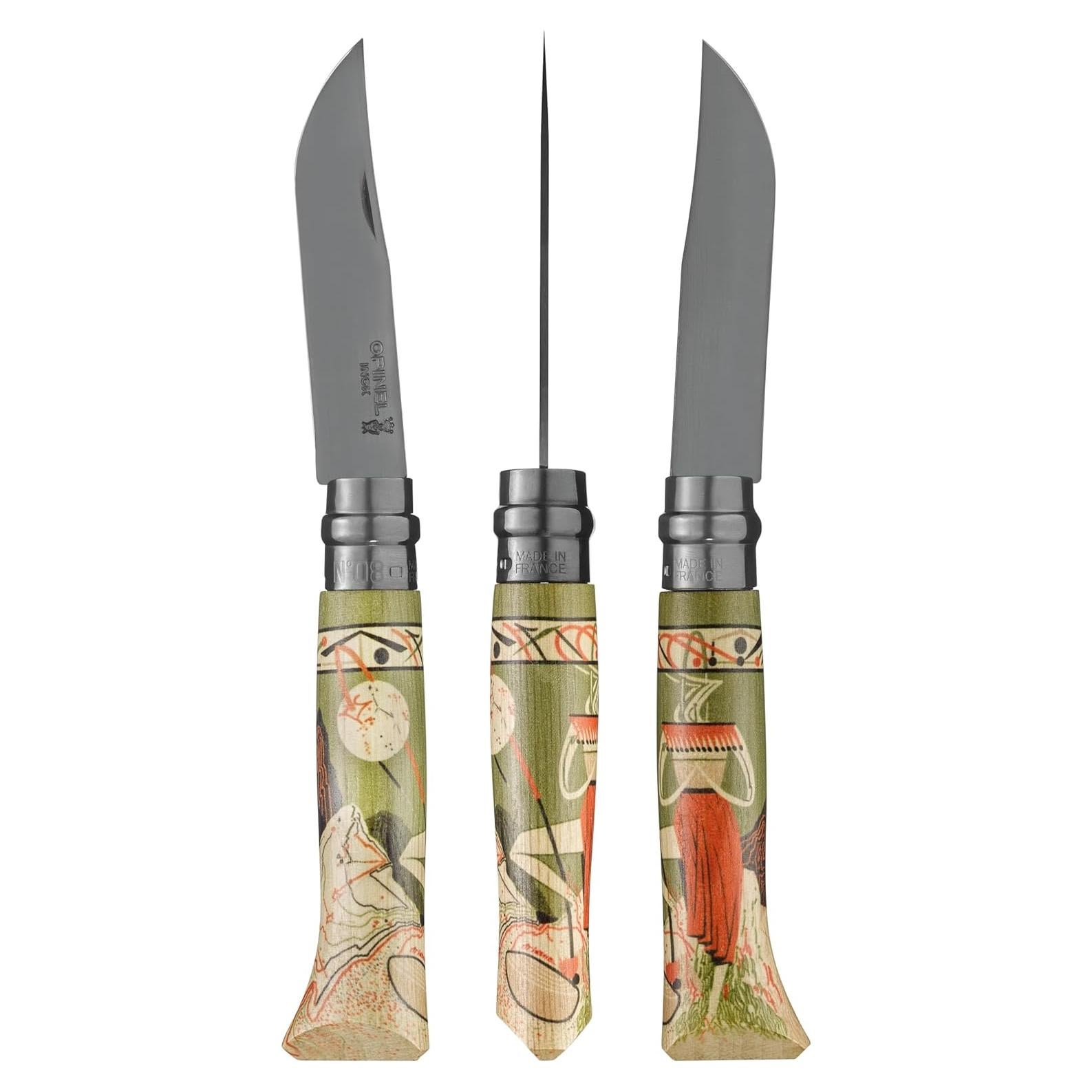 Cuchillo Plegable OPINEL No.08 Edición Limitada Naturaleza