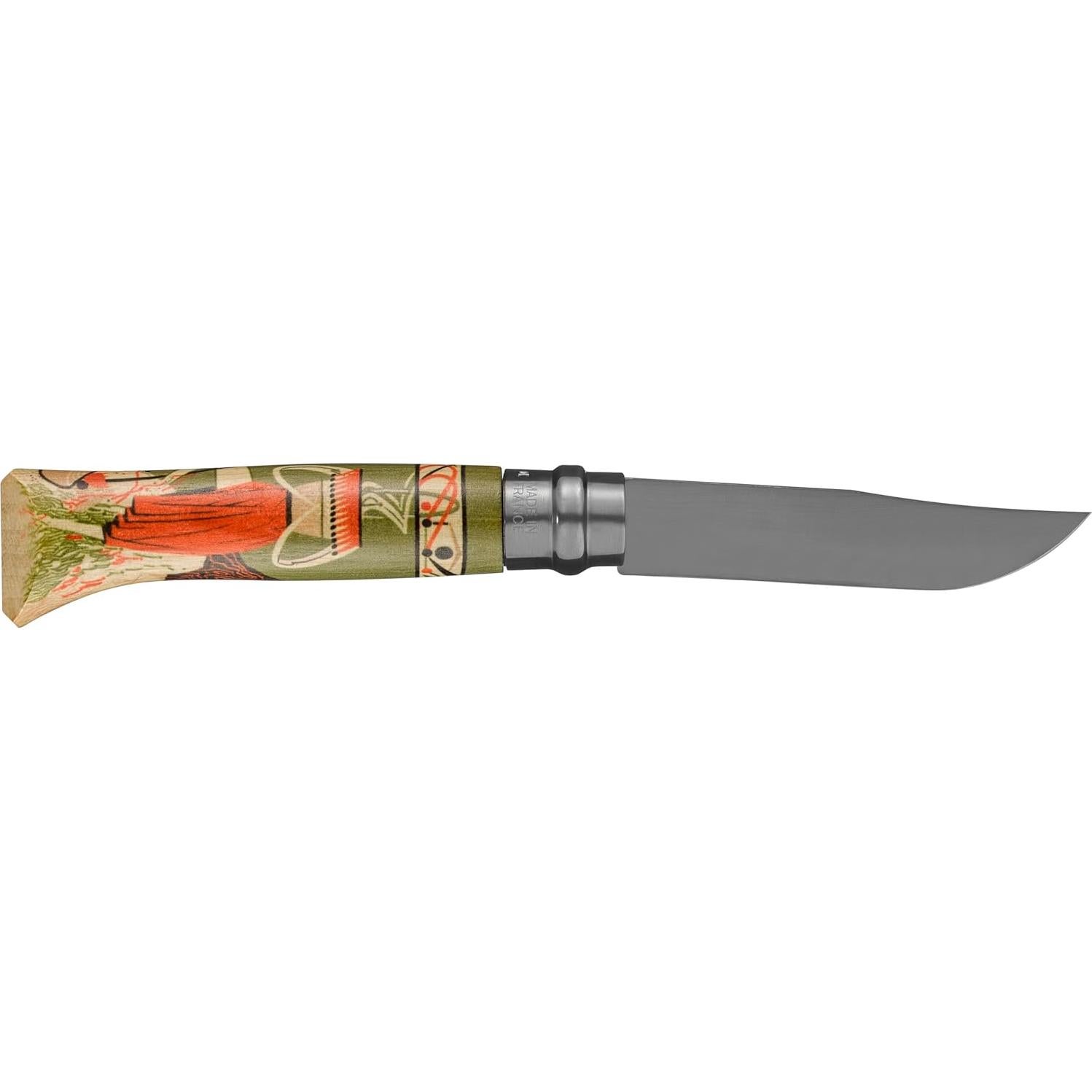 Cuchillo Plegable OPINEL No.08 Edición Limitada Naturaleza