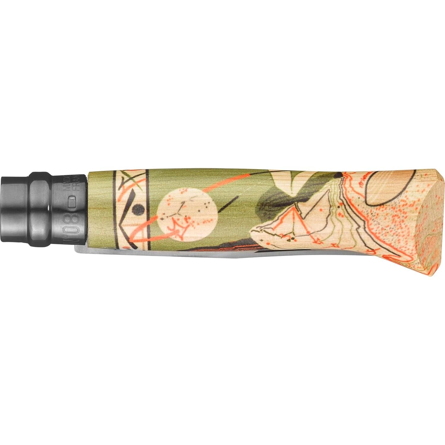 Cuchillo Plegable OPINEL No.08 Edición Limitada Naturaleza