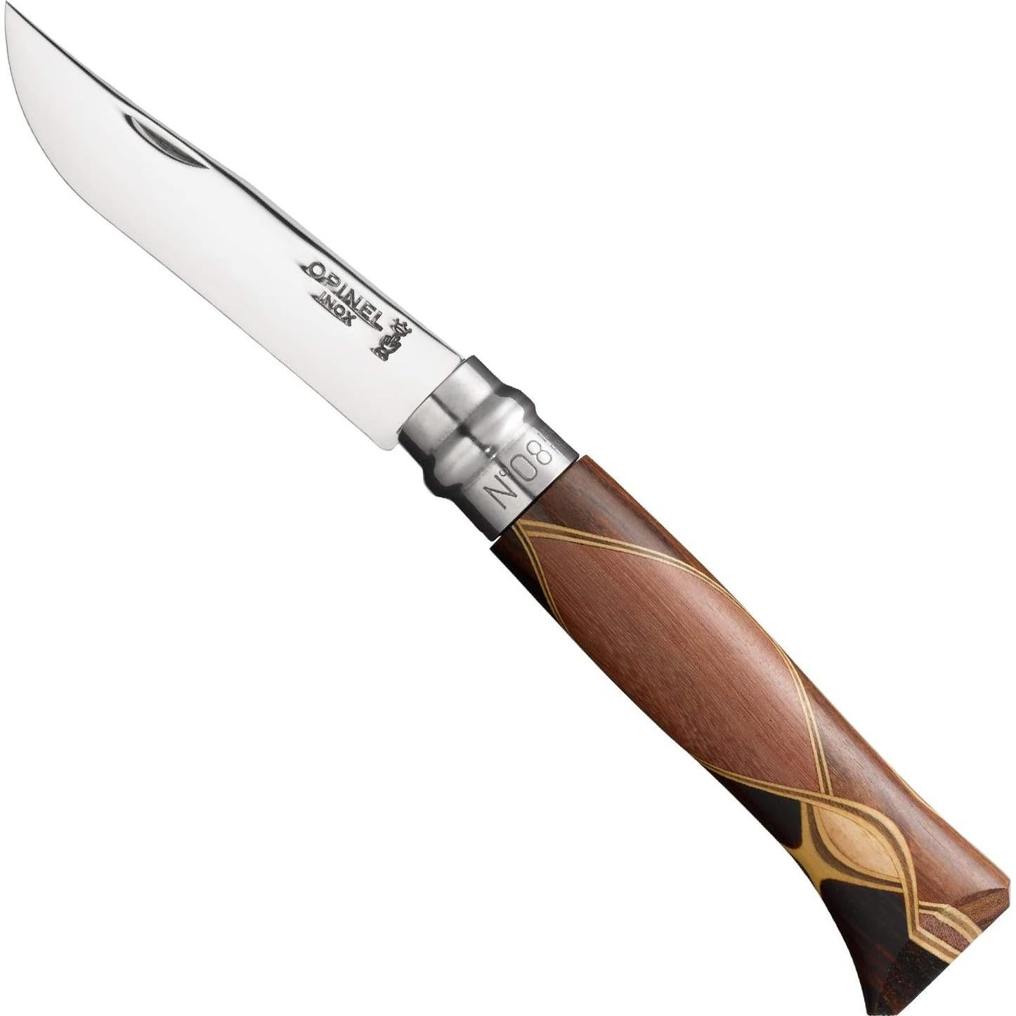 Cuchillo de bolsillo plegable Opinel Chaperon No. 8 - Mango de madera