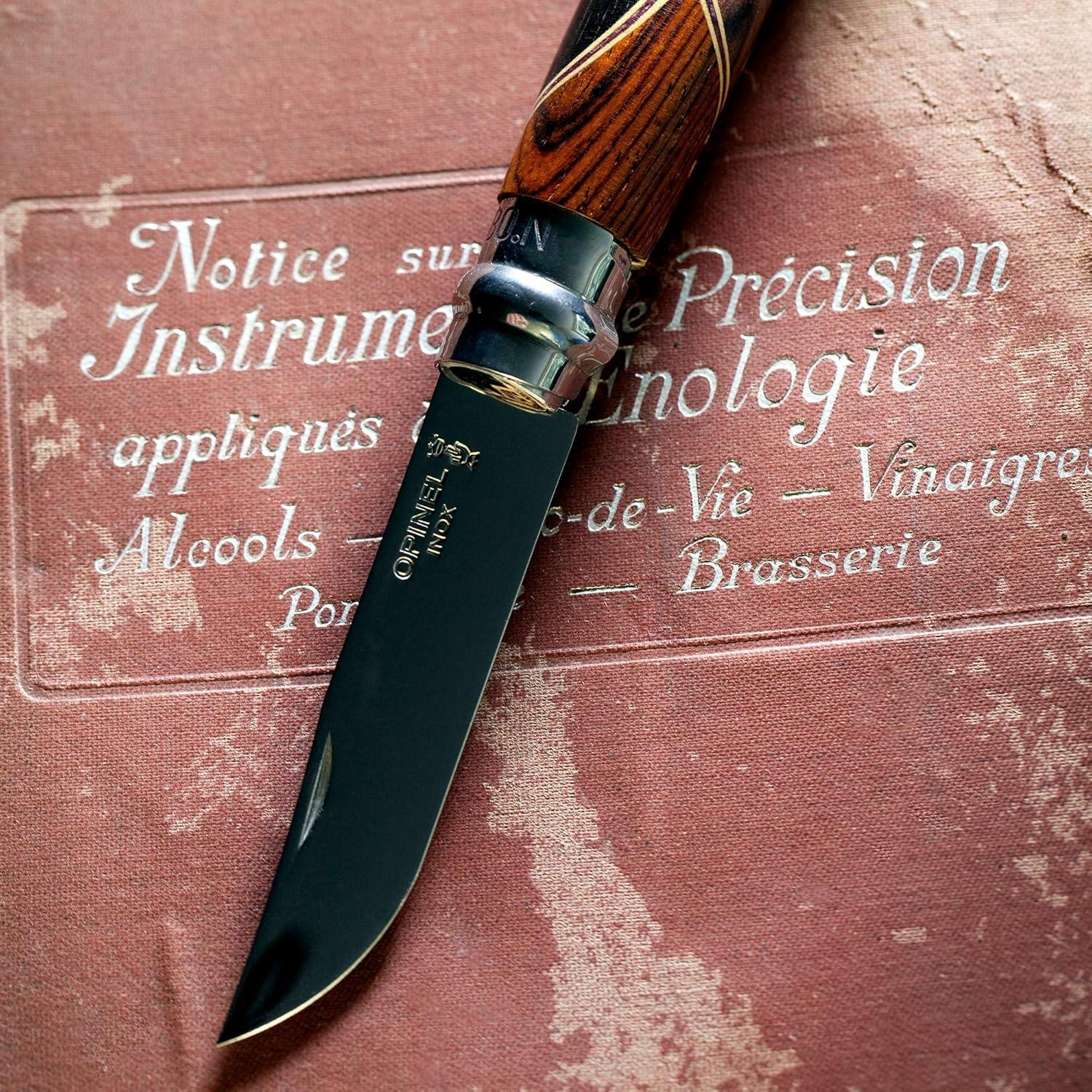 Cuchillo de bolsillo plegable Opinel Chaperon No. 8 - Mango de madera