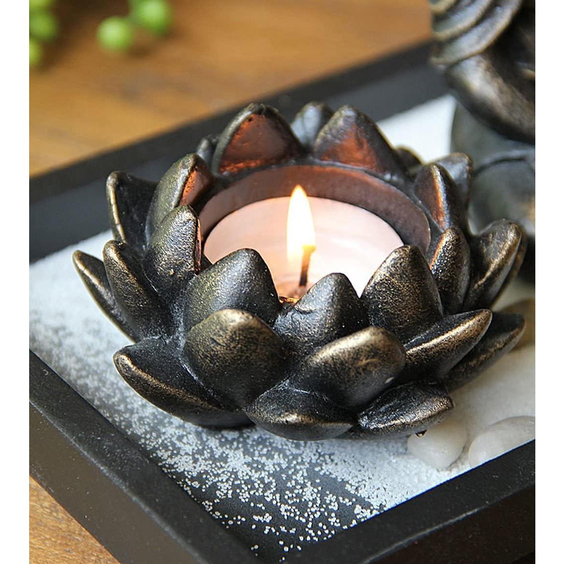 Jardín Zen de Mesa Buda Multicolor 12 Piezas USAMJTABLE