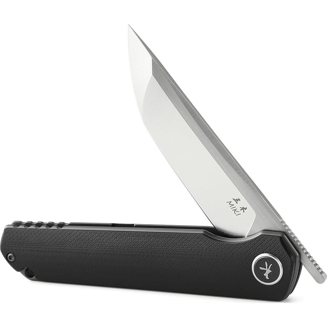 Cuchillo Plegable Miki EDC con Hoja de Acero D2 y Mango G10