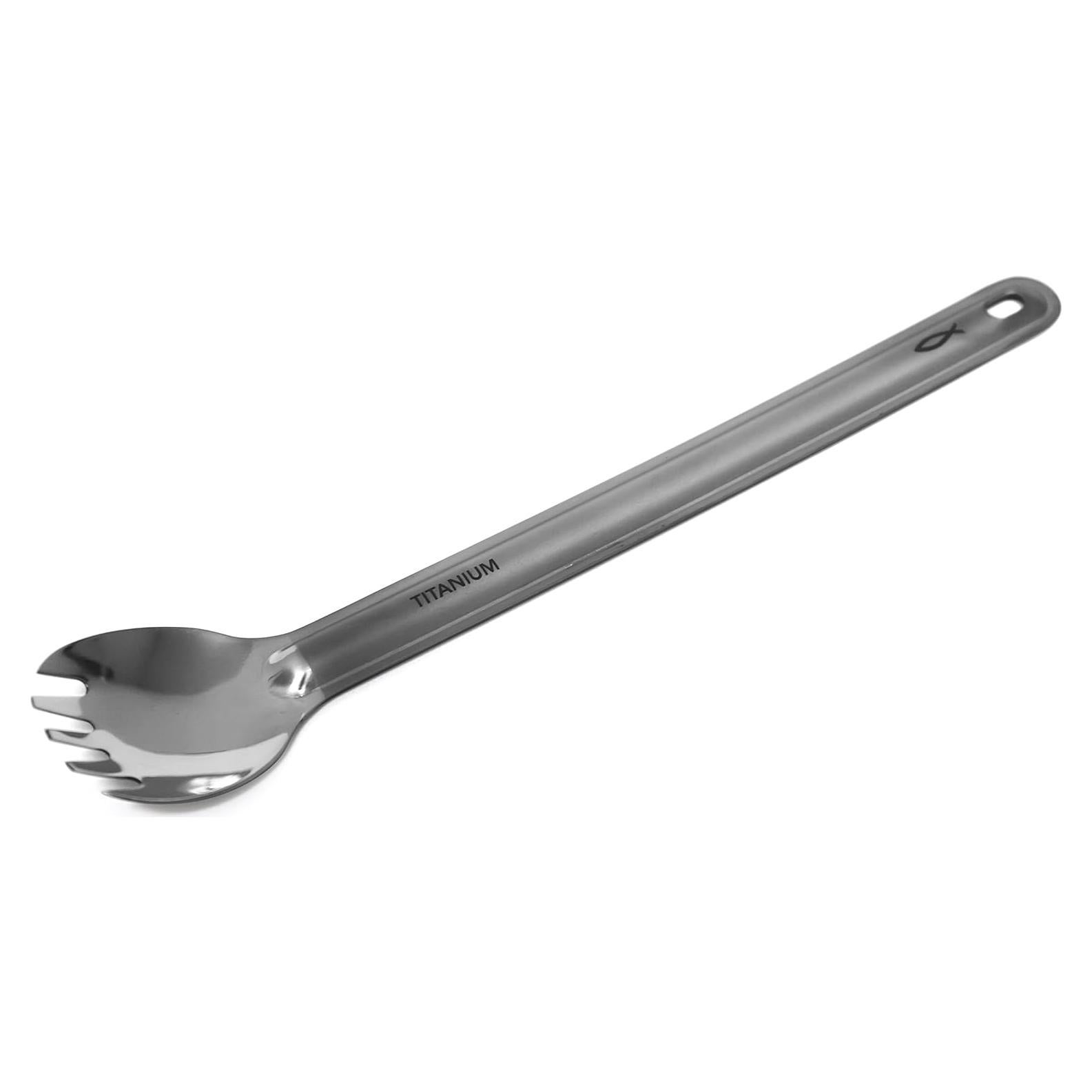 Spork de Titanio Savior Survival Gear - Utensilio Multiusos Ecológico
