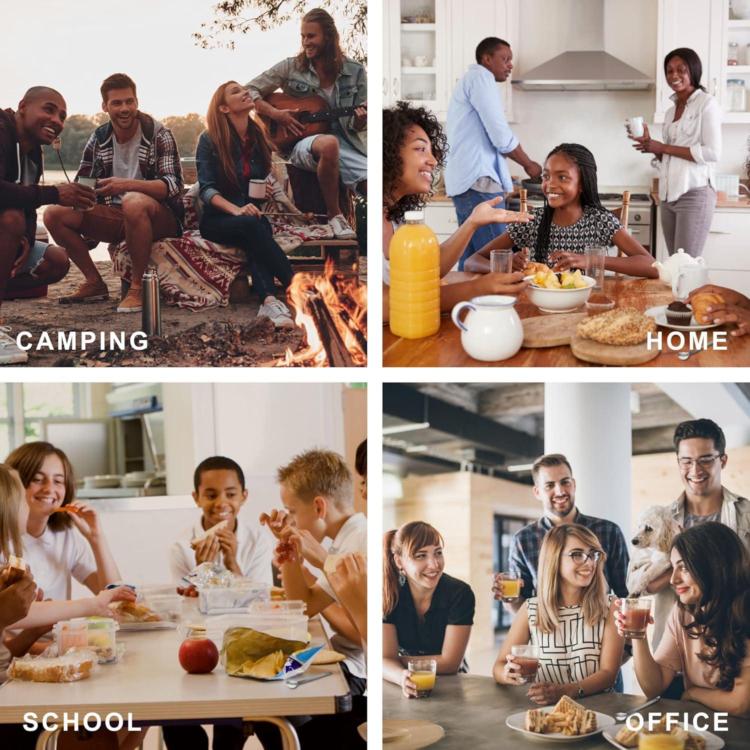 Spork de Titanio Savior Survival Gear - Utensilio Multiusos Ecológico