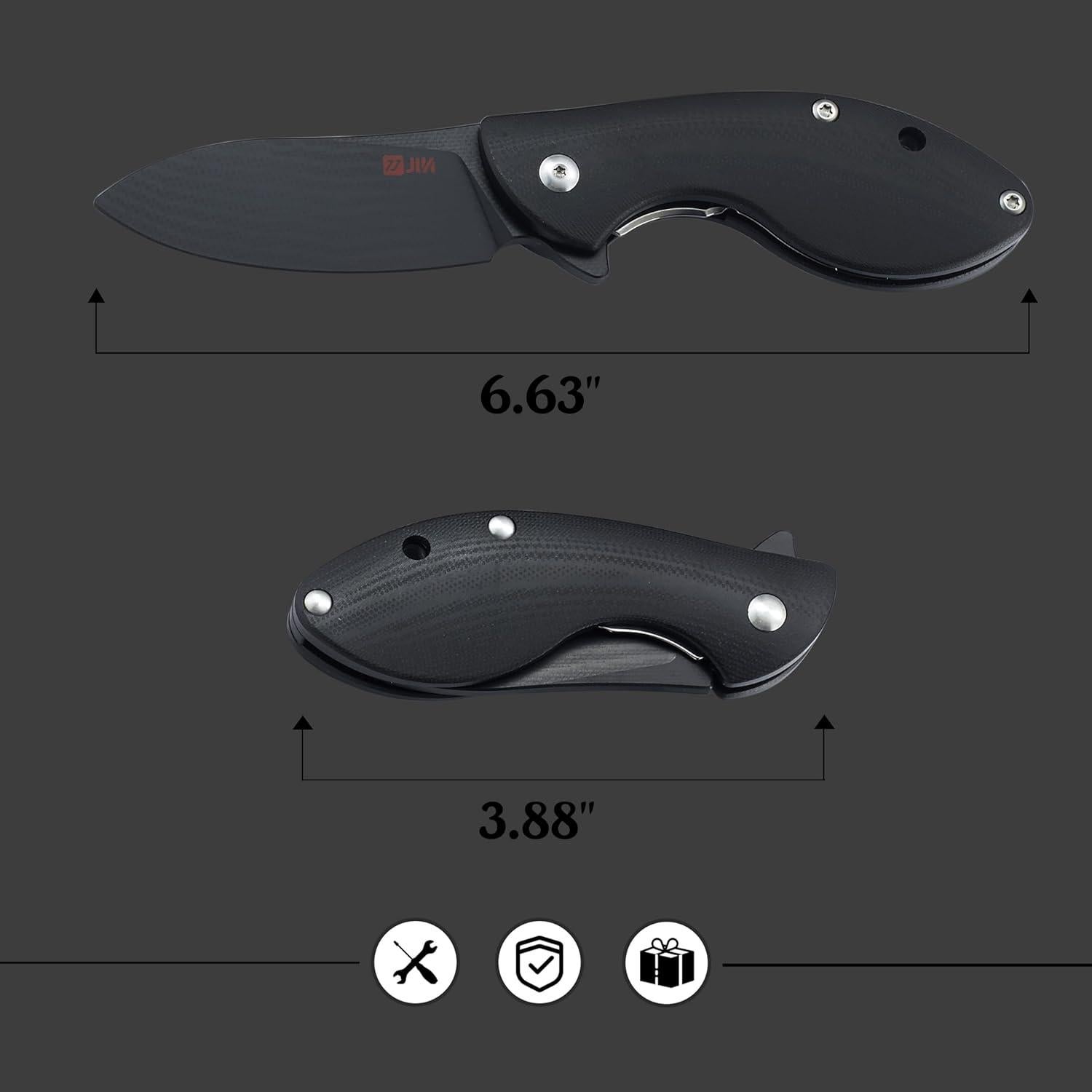 Cuchillo Plegable JIN G10 para Niños - Kit DIY Antiestrés